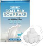 2LB Goat Milk Soap Base Pre-Cut Moisturizing Natural Soap Base