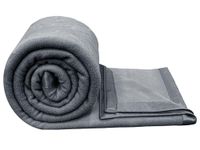 BSB HOME Ultra Soft Fleece SingleBed Blanket, No Shed No Pilling Luxury Plush Cozy 300GSM Lightweight Blanket for Bed, Couch, Chair, Sofa Suitable for All Season, 60" x 90", Grey or Silver