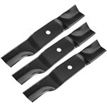 Fourtry Replacement 942-04417 High Lift Mower Blades, Compatible with 48" Deck Cub Cad et Enforcer Recon 48 Tank Z-Force Pro Z Lawn Tractors, Replace for 01005336 742-04417 942-04417A, 3 Pack