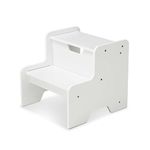 Melissa & Doug Wooden Step Stool (White)