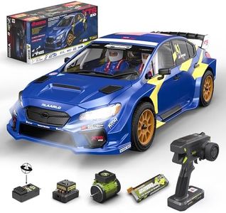RIAARIO 1/10 Brushless RC Car, RTR, 40+ MPH, 4WD, Carbon Fiber, Ages 14+