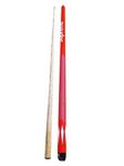 JBB Snooker and Pool Designer Cue Stick - 9 mm (Red)