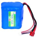 MAEnt™ 7.4V Li-ion 18650 Lithium ion Rechargeable Battery Pack 2S3P 8.4V Battery Pack for GPS i Pod P sp/DVD/mp4 Tablet PC Drones Project Work Industrial Equipment (9000 mah)