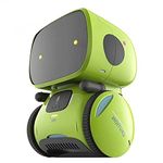 BOPTU Robot Toy, Singing Dancing Kids Smart Robot with Speech Recognition (Green)