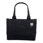 Carhartt Horizontal Zip Tote, Durable Water-Resistant Tote Bag with Zipper Closure, Black