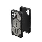 URBAN ARMOR GEAR UAG Designed for iPhone 16 Case 6.1" Monarch Pro - Compatible with MagSafe Charging Rugged Heavy Duty Shockproof Anti-Slip Military Grade Protective Cover, Titanium