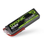 OVONIC LiPo Battery 3S 11.1V 6000mAh 60C RC Battery with Deans T Plug for RC Plane, DJI F450 Quadcopter, RC Airplane, RC Helicopter, RC Car Truck Boat