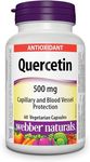 Webber Naturals Quercetin 500 mg, 60 Capsules, Antioxidant Support, Vegan