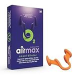 Airmax® | Anti snoring nasal dilator | 1 Pack - medium size | Breathe better through the nose | Good night and get woken up| Against nasal congestion | With a convenient storage case | Recommended by doctors