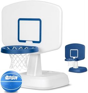 GoSports Splash Hoop Classic Swimming Pool Basketball Game - Blue or White