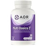 AOR - Multi Basics 3 309mg, 90 Capsules - Essential Minerals Supplement and Multi Vitamins Supplements for Adults - Daily Multivitamin Adult Men and Women - Multivitamin and Multimineral