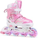 Kids Inline Skates Girls, Adjustabl