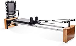 AeroPilates Reformer Pro XP 557- Pilates Reformer Workout Machine for Home Gym - Cardio Fitness Rebounder- Up to 300 lbs Weight Capacity