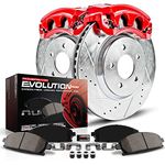 Power Stop KC2071 1-Click Performance Brake Kit with Calipers, Front Only