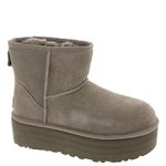 UGG Women's Classic Mini Platform Boots, Smoke Plume, 11