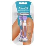 Gillette Venus Bikini Sensitive Hair Removal, 2 Women Razors |Intimate care| Derm Tested|No irritation