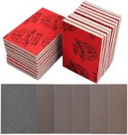 18 Pcs 180-2000 Grit Sanding Sponge, Ultra Fine Sandpaper Assortment Pads, Soft Foam Sanding Block Dry Wet Sandpaper for Model Drywall Metal Wood Furniture Polishing