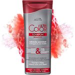 Joanna Ultra Color - Shampoo For Mahogany & Red Shades - Strengthening Revitalising Hair Shampoo - Colour Refreshing & Hair Care - Deepens Colour Intensity - Nourishes and Moisturises Hair - 200 ml