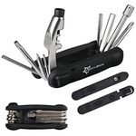 ROCKBROS 12 in 1 Multi-Function Bike Repair Tool Kit Bicycle Multi-Tool Portable Bike Pocket Tool Multifunctional Tool for Road Mountain MTB Bikes