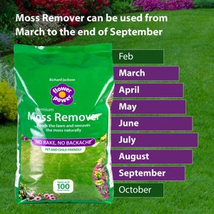 Flower Power Moss Remover & Lawn Feeder, Organic High Potash, 5kg