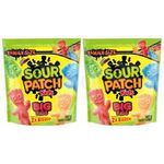 SOUR PATCH KIDS Big Kids Soft & Chewy Candy Family Size 1.7 lb Lot of 2