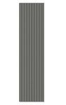 Tuda Grass Direct Luxury Acoustic Wall Slatted 3D Wood Veneer Panels Series 1-240cm x 60cm - Grey