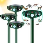 4 Pack Ultrasonic Animal Repellent 