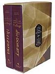 Houghton Mifflin College American Heritage Deluxe Hardbound Reference Desk Set, Dictionary & Thesaurus