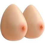 Feminique Silicone Breast Forms | Prosthetic Breast for Transgender, Mastectomy, Crossdressers, and Cosplay | Fake Boobs