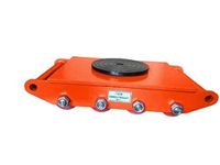 VOLTZ 18 ton (39600lb) Cargo Trolley Heavy Duty Machine Dolly Skate Roller Machinery Mover Cargo Trolley (Red)