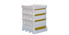 Paradise Honey British National Bee Hive Polystyrene Beehive Hive Complete High Density Poly