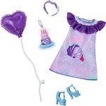 Barbie Clothes, Preschool Toys, My First Fashion Pack, Mermaid-Theme Birthday Accessories, Easy Dress-Up, Party Supplies