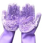 (Purple) - Magic Dishwashing Gloves