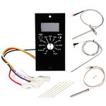 WADEO Digital Control Board Kit for Pit Boss Pellet Grills, Replacement Digital Temperature Control Panel Kit with Thermostat Controller Board, Temperature Probe, Ignitor and Meat Probe