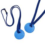 Sensory Direct Chewbuddy Disc - Blue TWIN PACK, Sensory fidget toy, Chew or Teething Aid | for Kids. Adults, Autism, ADHD, ASD, SPD, Oral Motor or Anxiety Needs