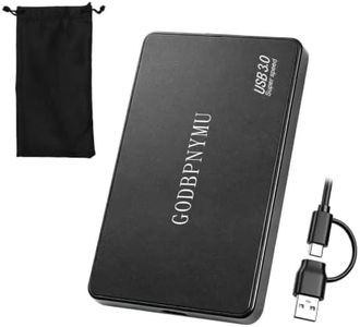 GODBPNYMU 500GB External Hard Drive,Compact Portable Hard,USB 3.0/USB C
