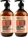 Keratin Shampoo and Conditioner Set
