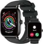 Smart Watch for Men Women (Answer/Make Calls/AI Voice Control) 1.91" for Android Phones iPhone Samsung Compatible IP68 Smartwatch Fitness Tracker(Black)