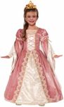 Forum Novelties Designer Collection Deluxe Victorian Rose Costume Dress, Child Small