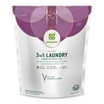 Grab Green Natural 3-in-1 Laundry Detergent Pods, Lavender with Vanilla, 60 Loads