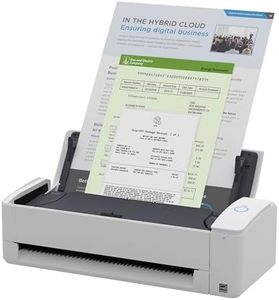 ScanSnap iX1300 Compact Wireless or USB Double-Sided Color Document, Photo & Receipt Scanner with Auto Document Feeder and Manual Feeder for Mac or PC, White