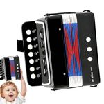 Maciun Kids Accordion Toy - Instrument Toy Button Accordion for Kids,Portable 7 Keys Educational Music Toy for Children Kids