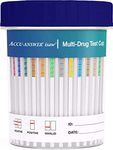 1x Accu Answer Professional 18-in-1 Rapid Drug Test Cup | Urine Drug Test | Test for Cannabis, Cocaine, Ecstasy, Amphetamines, Ecstasy, Opiates, and 12 Other Common Drugs of Abuse