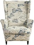 CRFATOP 2 Piece Stretch Wingback Ch