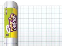 Fun Size Better Than Paper Bulletin Board Roll 1" Grid