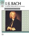 18 Kleine Preludes (Alfred Masterwork Library CD Editions)