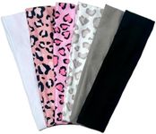 TERSE Leopard Headbands for Women Trendy Women Hair Accessories: Cute Cheetah Head Bands for Women's Hair, Fashion Hairbands 6PCS