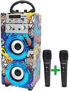 DYNASONIC (3º Generación) Karaoke con microfono, Regalos originales para niños niña, Juguetes niña (Modelo 16)