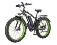 BLUMEMO Electric Bike for Adults 1000W Motor Electric Bicycle Removable 48V/17.5AH Battery 26" x 4"Fat Tire E-Bikes for Adults, 31MPH Adult Electric Bike, e Bike with 21-Speed Shifting