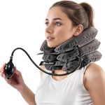 ELESIK Neck Stretcher & Cervical Neck Traction Device, Best Neck Brace for Neck Pain Relief, Cervical Traction Device & Neck Support is Great Neck Tension Reliever & Neck Posture Corrector.